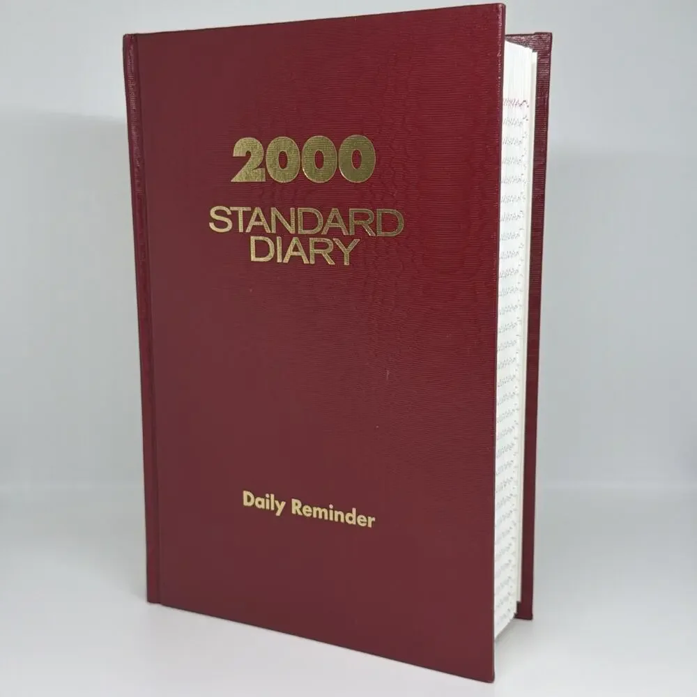 Vintage 2000 Rare Diary Unused Y2K Planner Reusable for 2028 At A Glance SD389